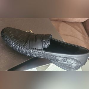 Black Gucci loafer size 7 1/2 in mens. Margaux Calf Gucci Loafer